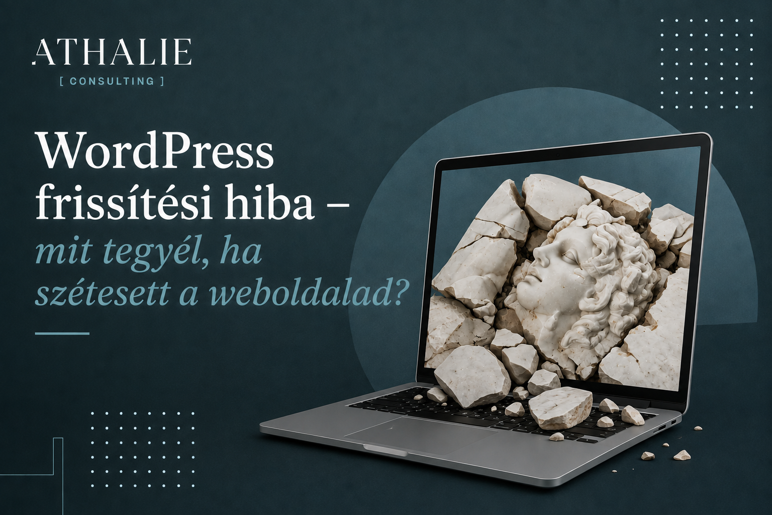 WordPress frissítési hiba és weboldal karbantartás
