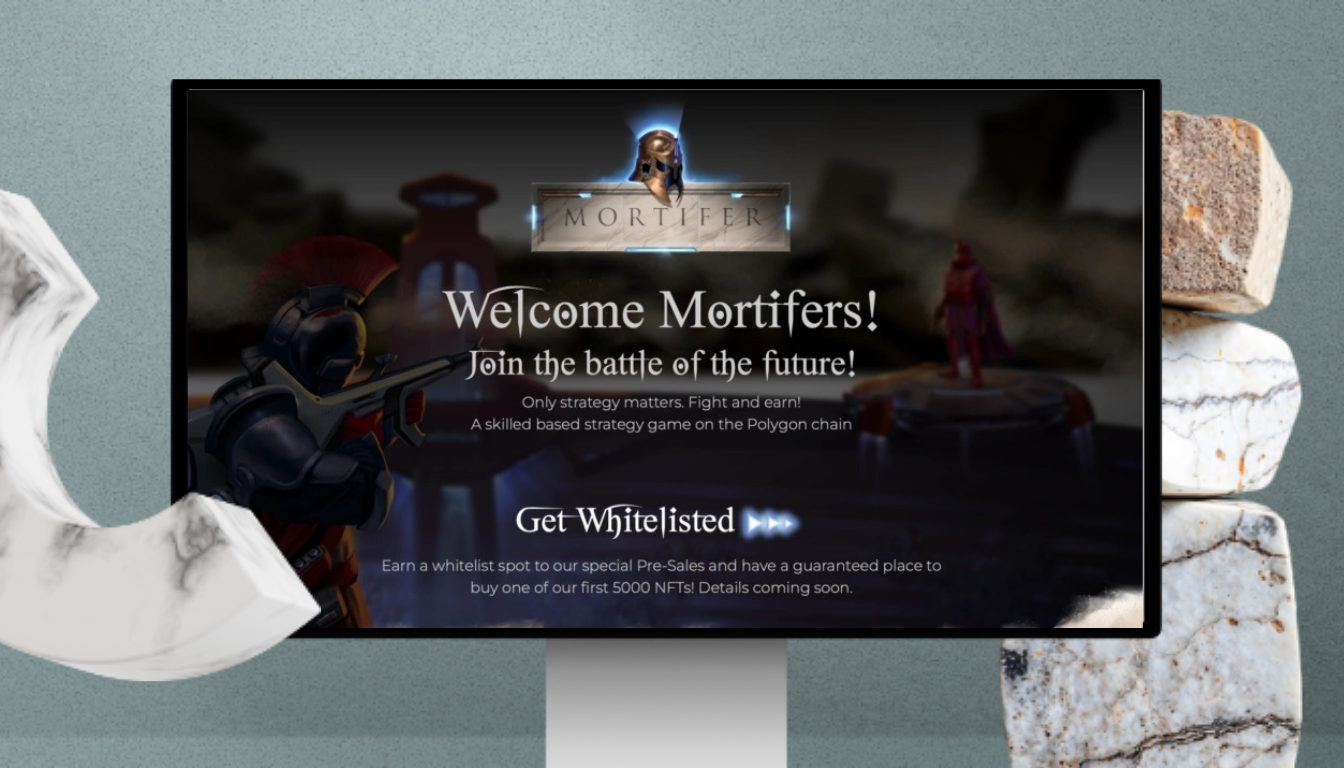 Athalie Consulting által fejlesztett Mortifer.io játékplatform. Egyedi webfejlesztés, modern webdesign, gaming weboldal, Laravel fejlesztés, crypto integráció és felhőalapú webes rendszer fejlesztése.
