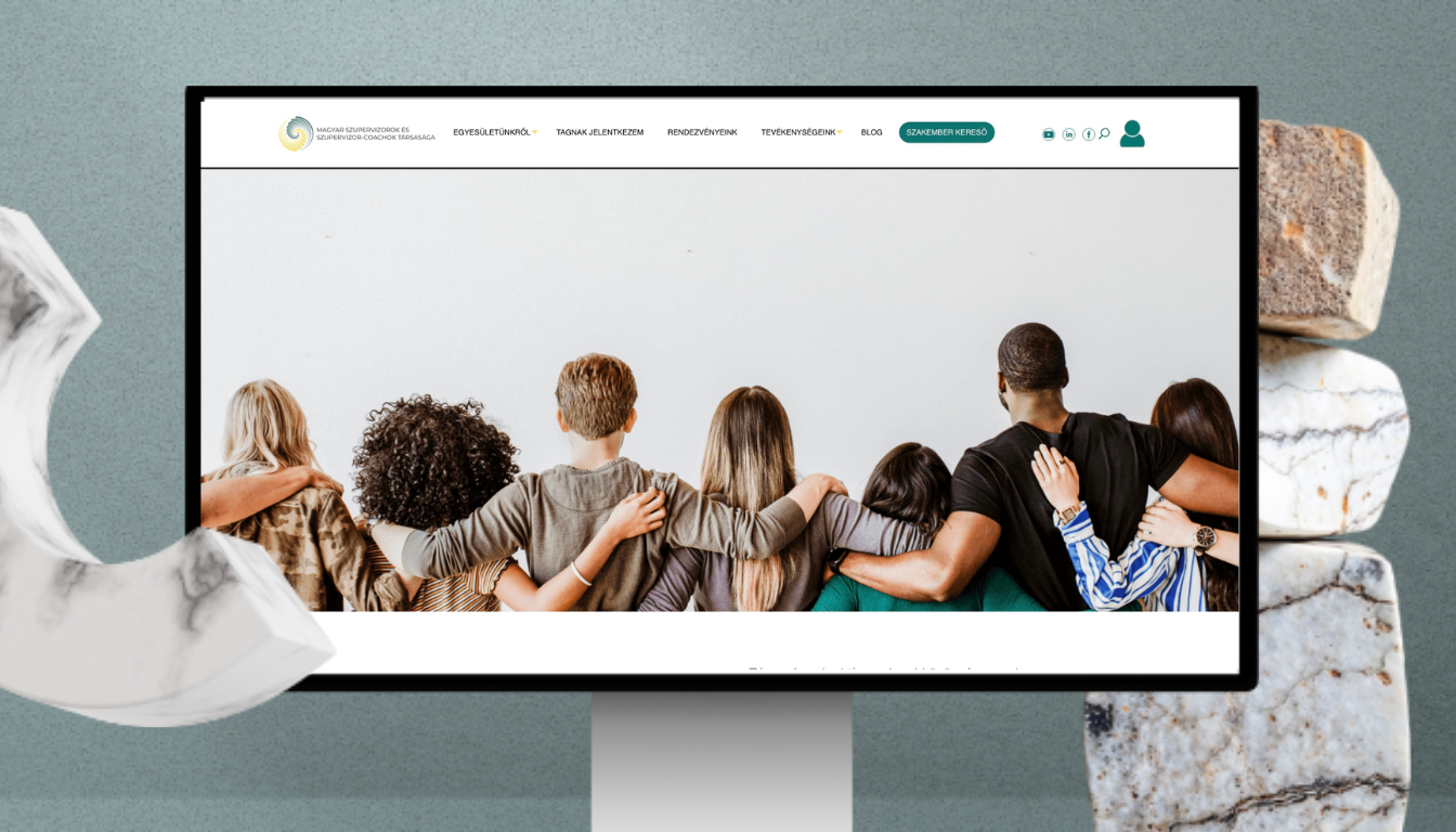 Athalie Consulting által fejlesztett Szupervizorok.hu weboldal. Egyedi webfejlesztés, szakemberkereső rendszer, tagkezelő platform, rendezvény- és workshopkezelő modul, modern webdesign és reszponzív weboldal fejlesztése.